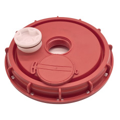 Tapa Ø22 cm con apertura central para depósito IBC / IBC 1000 litros