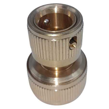 19mm (3/4") Aquastop Messing Schnellkupplung - Auslaufsicher und langlebig
