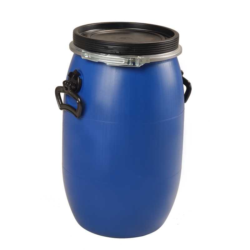 Barrel / 30 liter canister blue with full opening