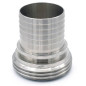 Raccord alimentaire mâle avec douille SMS inox 316