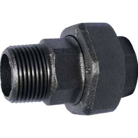 Malleable Cast Iron Maleable Cast Iron Union Fitting with Black Core