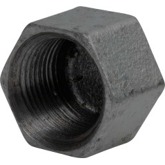 Bouchon Femelle en Fonte Malléable à Cœur Noir