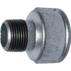 Verzinktes Temperguss Reduktion von Buchse zu Stecker
