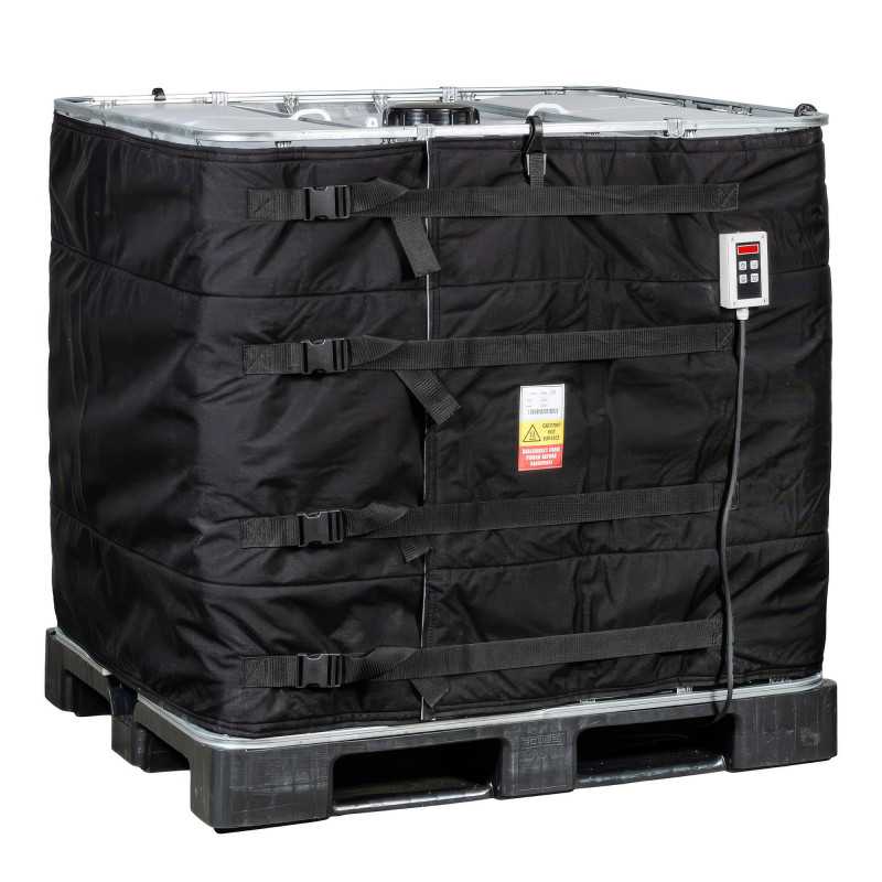 Heizdecke IBC 1000L - Viskositätskontrolle und optimales Entwässern