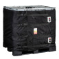 Manta calefactada IBC 1000L - Control de viscosidad y drenaje óptimo