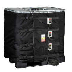 Couverture Chauffante IBC 1000L - Contrôle de Viscosité et Vidange Optimale