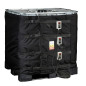 Couverture Chauffante IBC 1000L - Contrôle de Viscosité et Vidange Optimale
