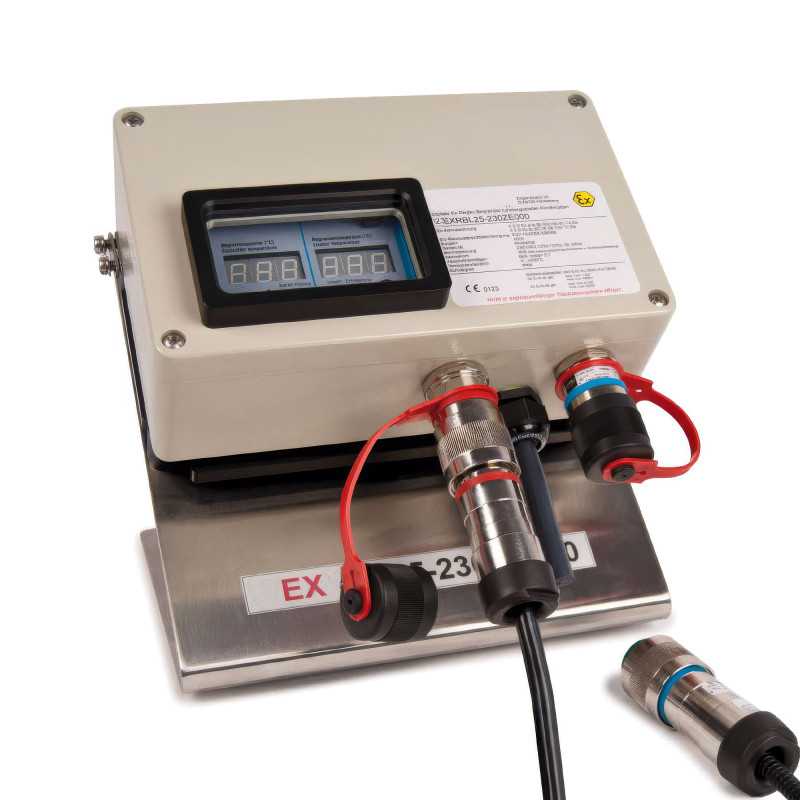 Precise Temperature Control 0-450°C in ATEX Gas and Dust Zone