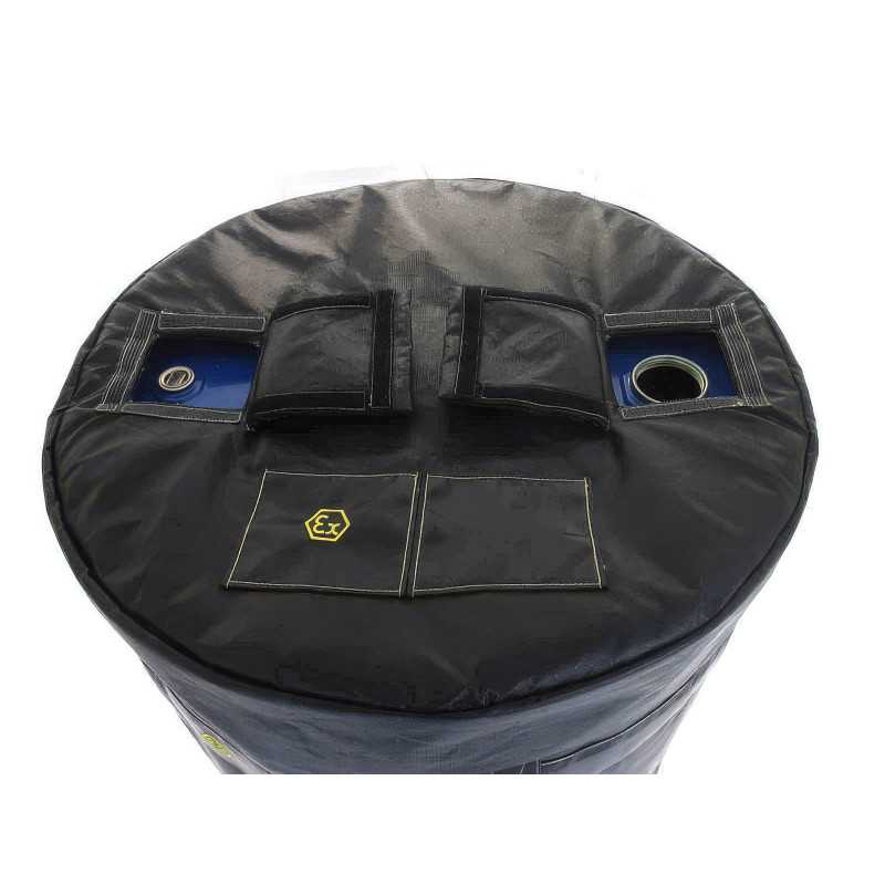 Tapa de aislamiento térmico para tambor ATEX | Tapa de batería 30L 60L 120L 200L (RL 2014/34/EU) Tapa de aislamiento térmico para tambor ATEX | Tapa de batería 30L 60L 120L 200L (RL 2014/34/EU)