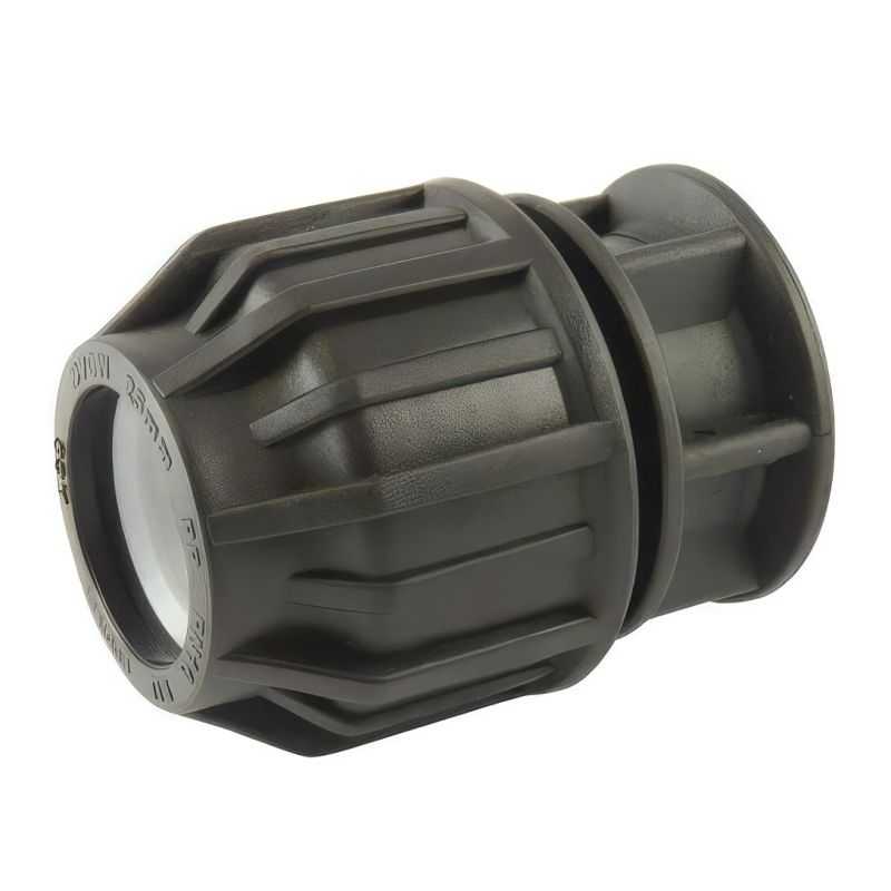 End-of-line compression plug