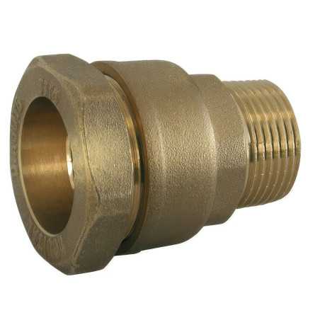 Raccordo di compressione in ottone maschio per tubo HDPE | Serie 7000 PN16