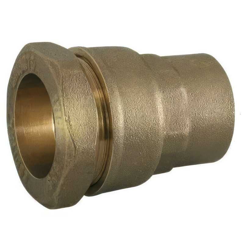 Raccord Droit Laiton CW617N Femelle | Compression PE PN25/PN16