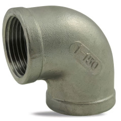 90° Female/Female Elbow Stainless Steel 316 ISO 4144 | PN 20 Bar