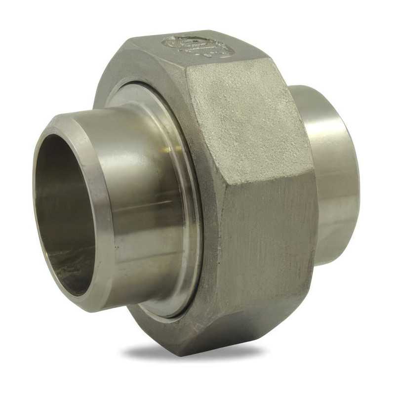 Union to be worn conical to weld / weld in stainless steel 316