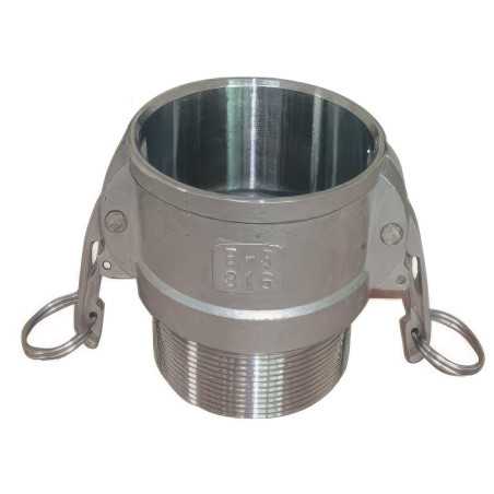 Camlock Typ B Aluminium-Verschraubung | Multitanks