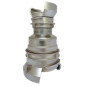 Raccord symétrique Guillemin, pompier, de réduction avec verrous en inox