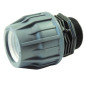 Male threaded compression adapter for pool hose