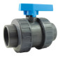 Vanne de Piscine Double Union Réf. 5431 | Sièges PTFE | PVC-U Vanne de Piscine Double Union Réf. 5431 | Sièges PTFE | PVC-U