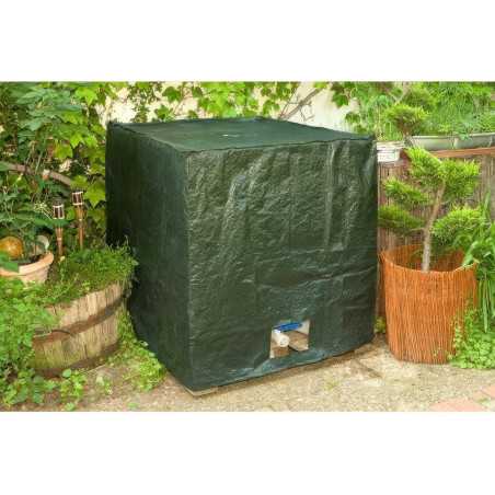 Tank Protection Tarpaulin 1000L IBC | Anti-Algae & Anti-UV | Green
