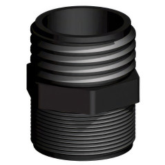 2" S60x6 Männliche Kupplung IBC auf 2" Male Gasstand | Verstärktes Fiberglas