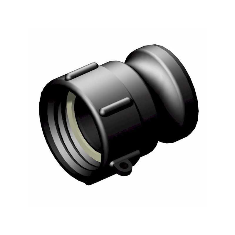 Female connection S60x6 2'' - camlock male 2"