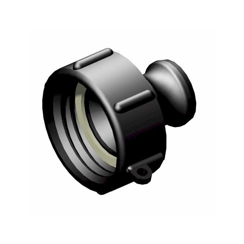 Female connection S60x6 2'' - camlock male 1"