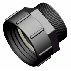 Product sheet S100x8 female connector - 3 "BSP male thread