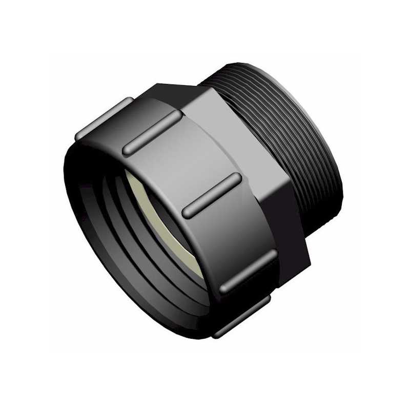 Raccord femelle S100x8 - male fileté BSP 3"