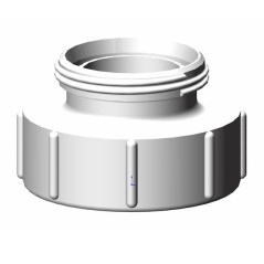 Product sheet Female connector S100x8 - male threaded RD78 (DIN 11851)