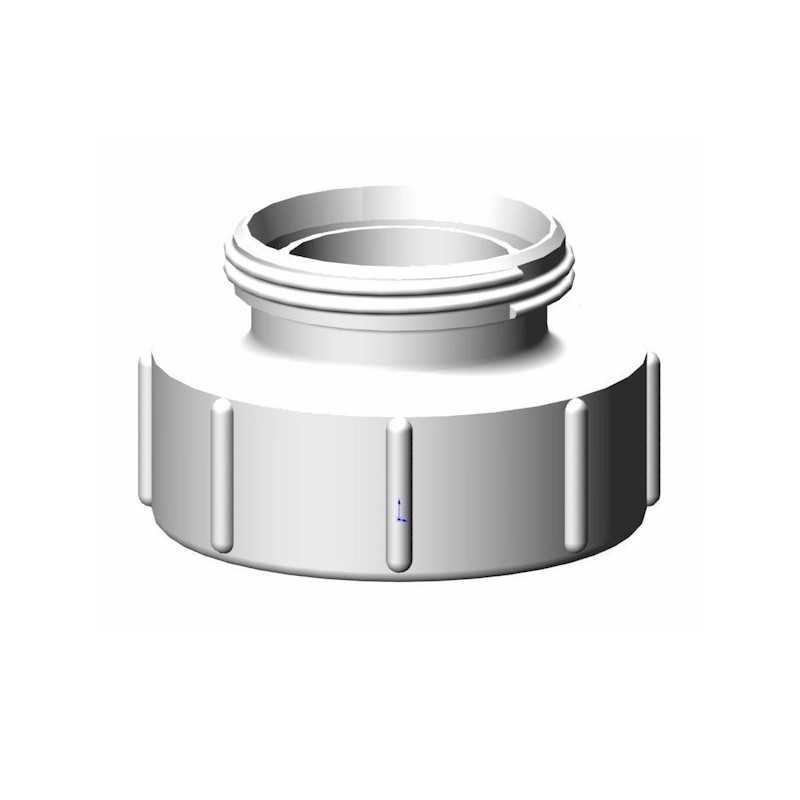 Conexión hembra S100x8 - rd78 roscado macho (din 11851)