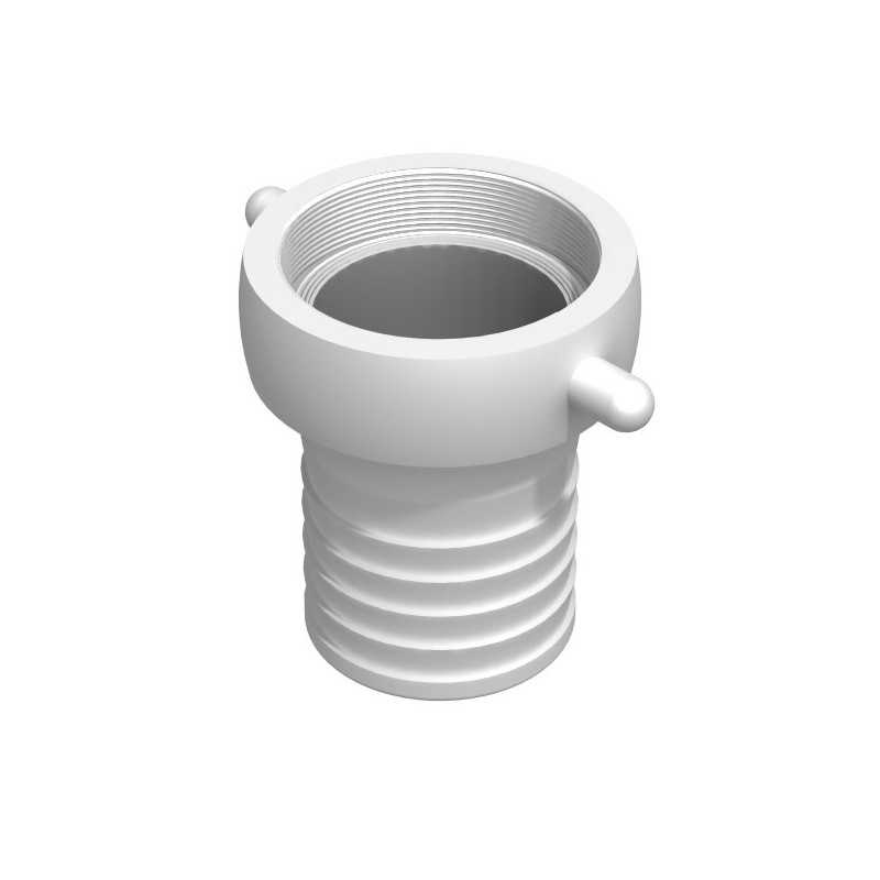 Female notched fit 4'' BSP - male fluted right 101.5mm