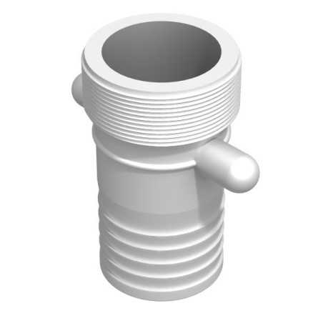 Product sheet Male barbed fitting 2''1 / 2 BSP - straight splined male 63mm
