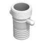 Male notched fit 2''1/2 BSP - male fluted right 63mm
