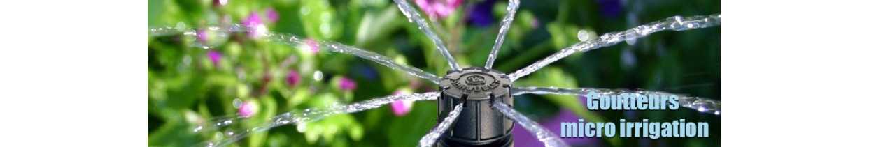 discover our range of fittings and valves for micro-irrigation