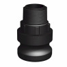 Camlock male - male threading BSP