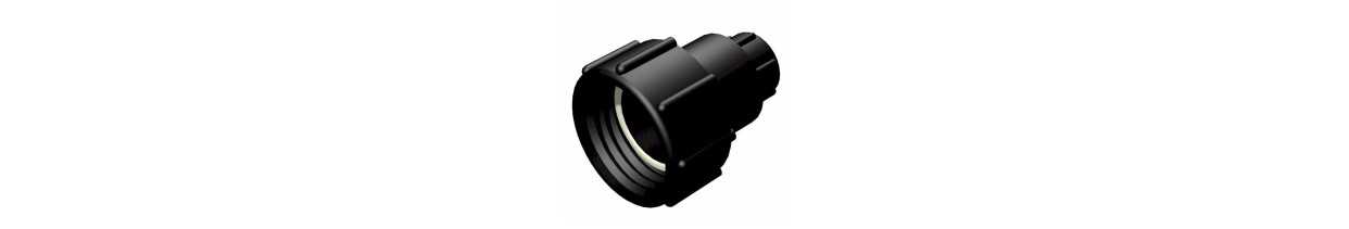 Accesorios S60X6 para depósito de 1000L: Adaptadores y válvulas | Multitanks