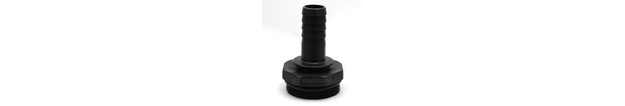 G2 2'' BSP connection with fluted output