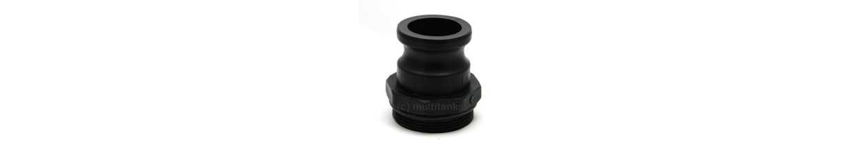 G2 2'' collegamento BSP con uscita camlock maschile