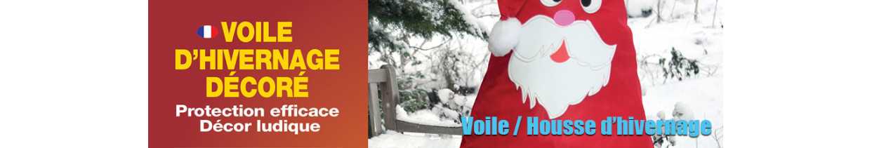 Wintering veil to protect your plants, shrubs and trees during the winter